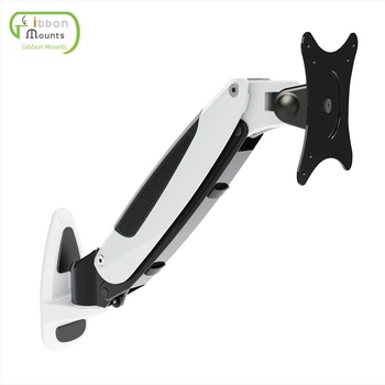 Gibbon GM111W 27 ιντσών βραχίονας τοίχου για οθόνη με πνευματική ανύψωση, τηλεσκοπική ρύθμιση ύψους και περιστροφή