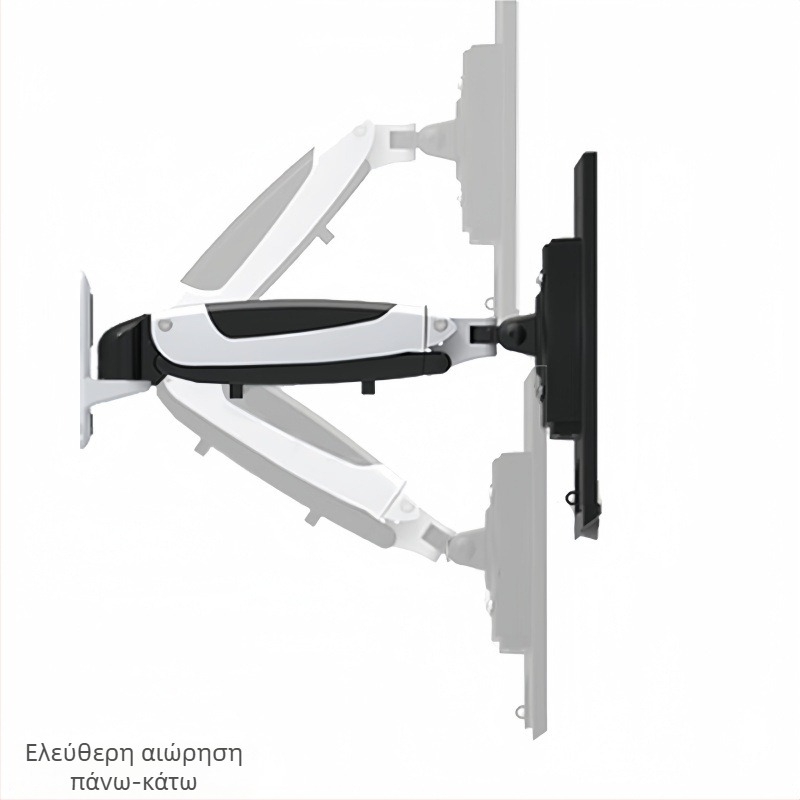 Gibbon GM111W 27 ιντσών βραχίονας τοίχου για οθόνη με πνευματική ανύψωση, τηλεσκοπική ρύθμιση ύψους και περιστροφή