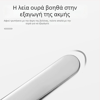 Hainuo Σετ βελονών ακμής με ενσωματωμένο καθρέφτη, ανοξείδωτο ατσάλι, 5 τεμάχια για οικιακή χρήση