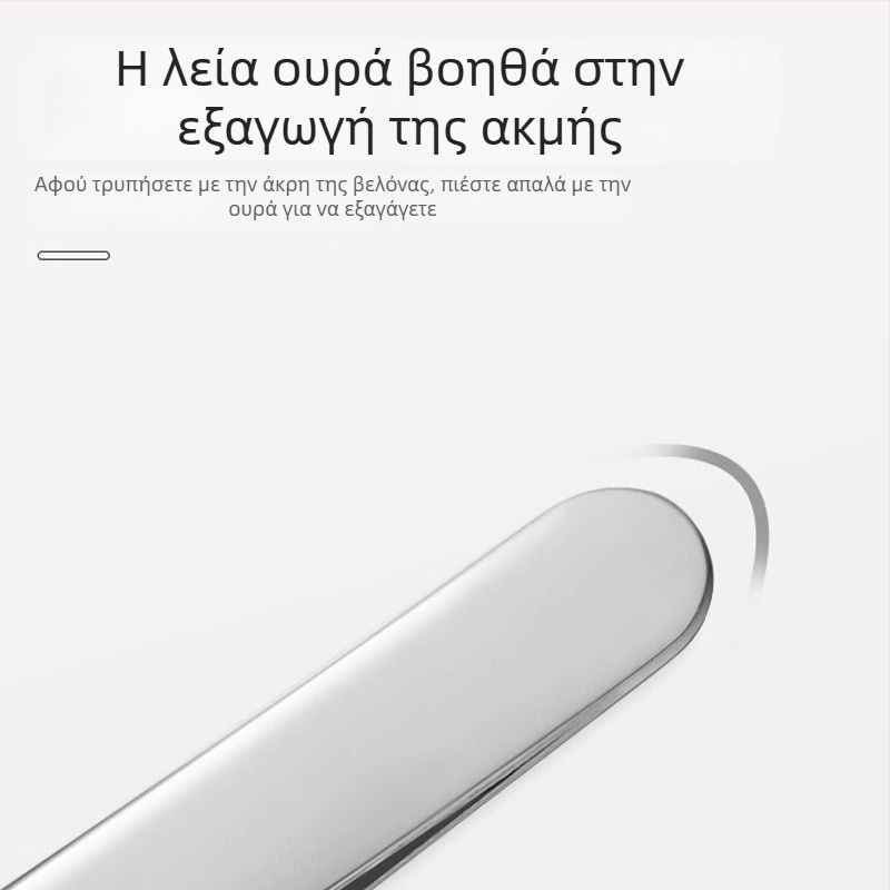 Hainuo Σετ βελονών ακμής με ενσωματωμένο καθρέφτη, ανοξείδωτο ατσάλι, 5 τεμάχια για οικιακή χρήση