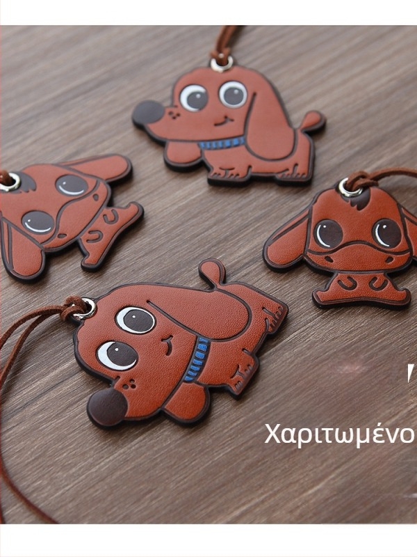 Χειροποίητο κρεμαστό από γνήσιο δέρμα βοδινού για τσάντες, κρεμαστό για κλειδιά και διακόσμηση αυτοκινήτου