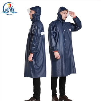 Rain Tour Ανακλαστικό αδιάβροχο PVC για ενήλικες, μακρύ ολόσωμο