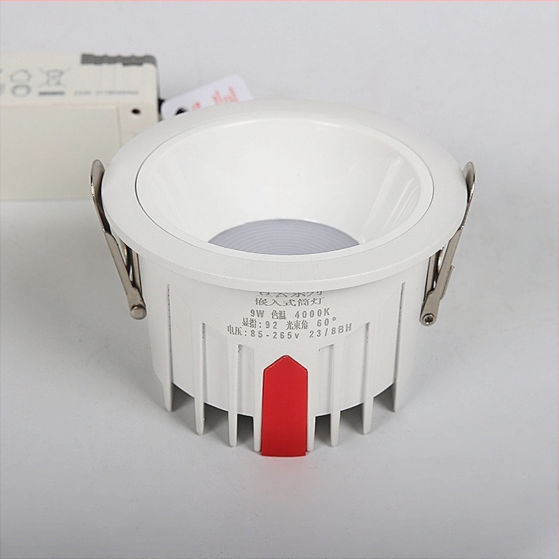 LED ενσωματωμένος downlight με αντι-ανακλάσεις, χωρίς τρεμόπαιγμα, οροφής φως για σαλόνι και υπνοδωμάτιο, φωτισμός τοίχου