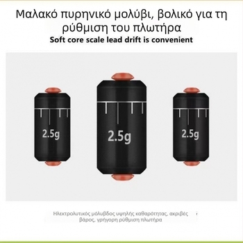 Ολοκληρωμένο σετ κύριας γραμμής αλιείας για πλατφόρμα άγριου ψαρέματος με εργαλεία
