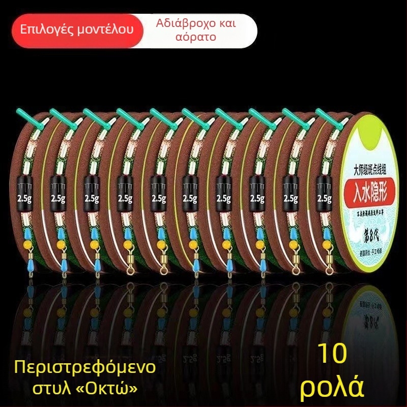 Ολοκληρωμένο σετ κύριας γραμμής αλιείας για πλατφόρμα άγριου ψαρέματος με εργαλεία