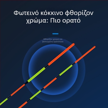 Πλωτήρας γλυκού νερού για γριβάδι, κοντός και παχύς, με υψηλή ευαισθησία