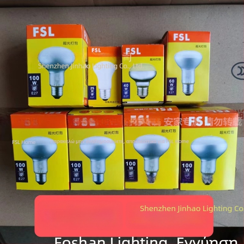 Λυχνία ποπ κορν για μηχανή, 40W, 220V, αλογονενής λαμπτήρας με μονωτική φούσκα Bubble, μοντέλο Super Light Bubble