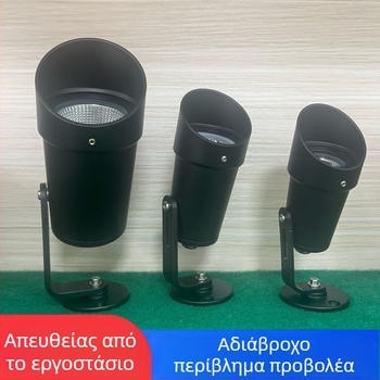 Εξωτερικό αδιάβροχο LED φως δέντρου με κιτ περιβλήματος για κήπο, αυλή και τοπία – τροφοδοσία με πρίζα, 6W