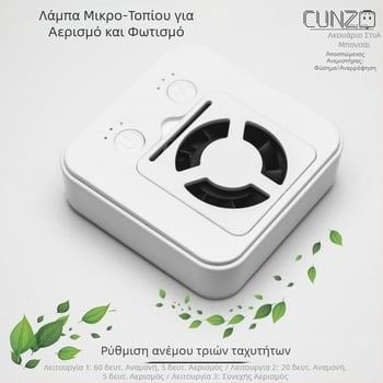 Μίνι Φωτιστικό Ανάπτυξης Φυτών για Μπονσάι και Μικρο-Τοπία, LED Προσθετικός Φωτισμός για Πράσινα Φυτά και Παχύφυτα, Ενίσχυση Χρώματος, Αερισμός και Ψύξη, 5V