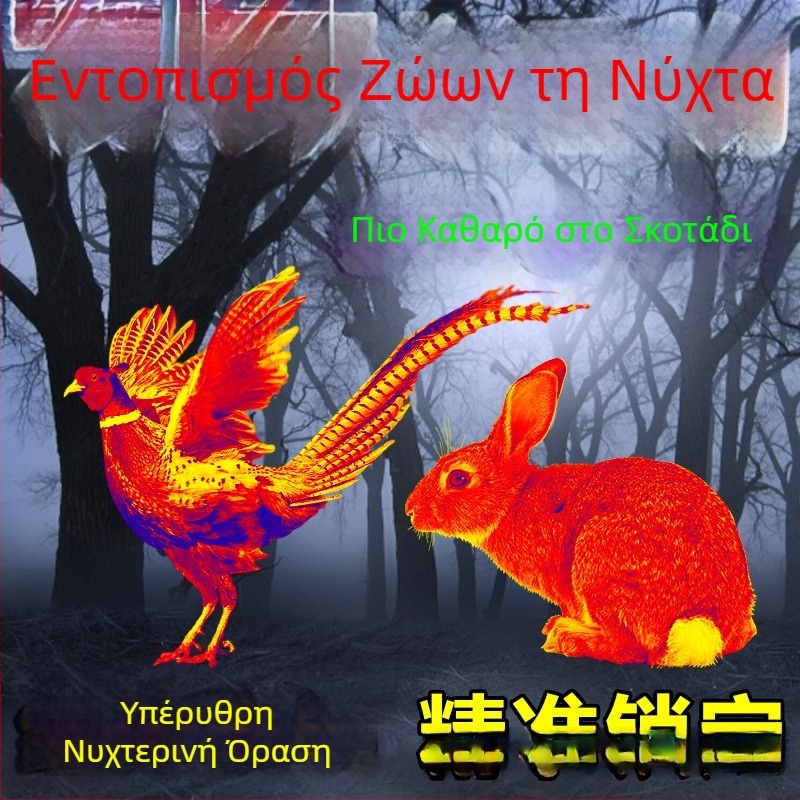 HD υπέρυθρη νυχτερινή όραση συσκευή για παρατήρηση πουλιών, θερμική κάμερα για κινητό, εξοπλισμός εξωτερικού χώρου