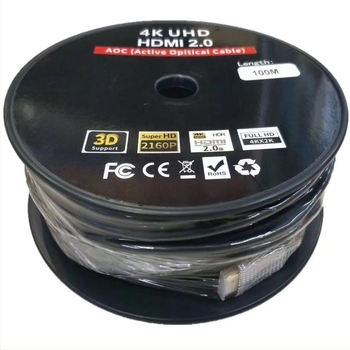 Οπτικό HDMI καλώδιο ινών υψηλής ευκρίνειας έκδοση 2.0, 4K/8K, 80 Hz, για υπολογιστή, τηλεόραση και προβολέα, μήκος 5–300 μ