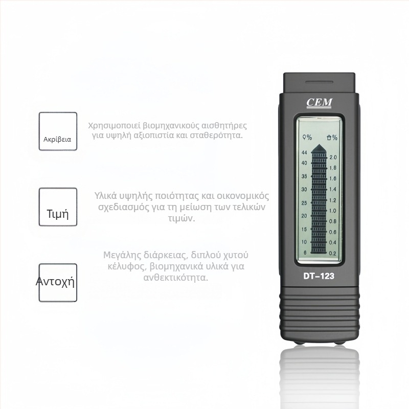 Huashengchang DT-123 Μετρητής Υγρασίας Ξύλου