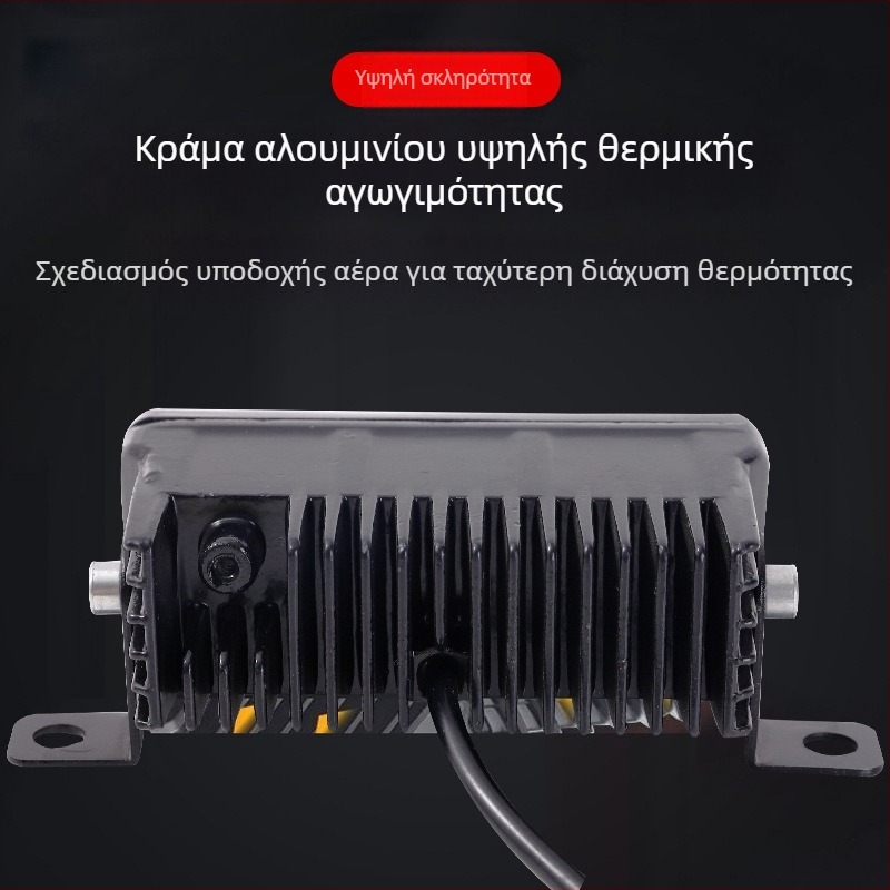 LED προβολέας αυτοκινήτου με λέιζερ, φως ομίχλης στην εμπρός μάσκα, εξωτερικός προβολέας υψηλής και χαμηλής δέσμης, εγκατεστημένος στην οροφή