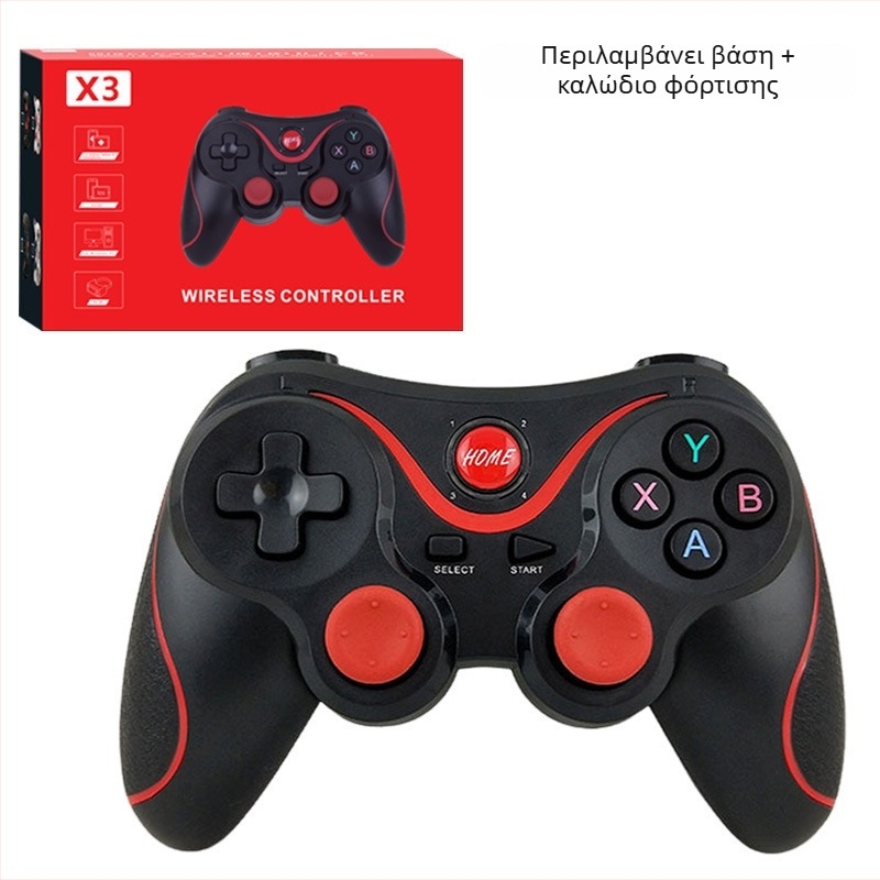 Ασύρματο χειριστήριο παιχνιδιών V8 V13 X3 T3 για iOS, Android και Nintendo Switch