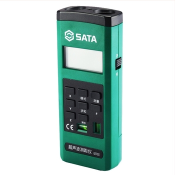 Shida 62703 Υπερηχητικός φορητός μετρητής απόστασης, μετροταινία, ψηφιακός χάρακας υψηλής ακρίβειας, 15 m