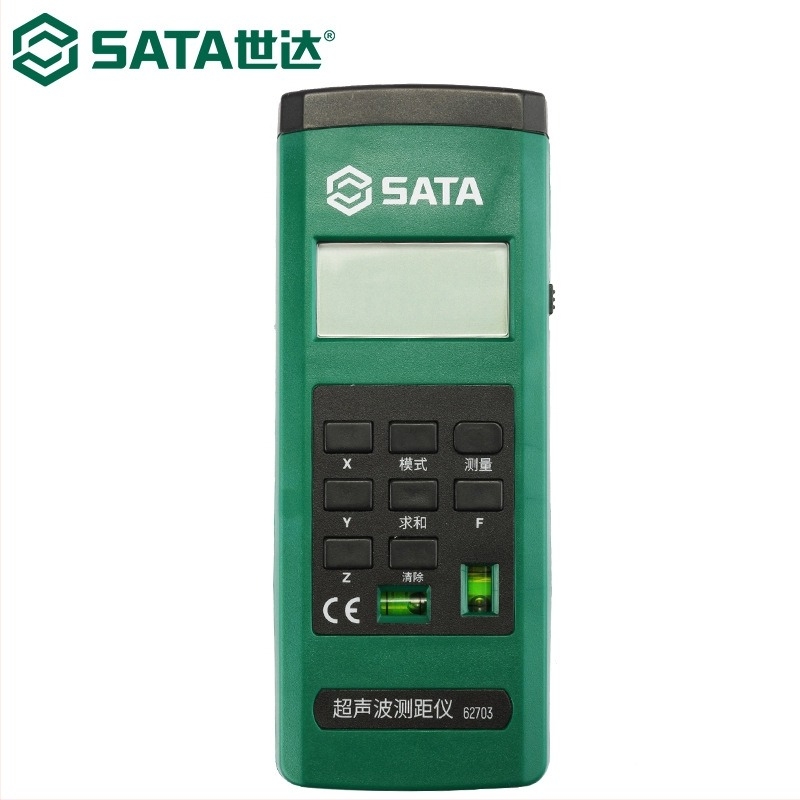 Shida 62703 Υπερηχητικός φορητός μετρητής απόστασης, μετροταινία, ψηφιακός χάρακας υψηλής ακρίβειας, 15 m