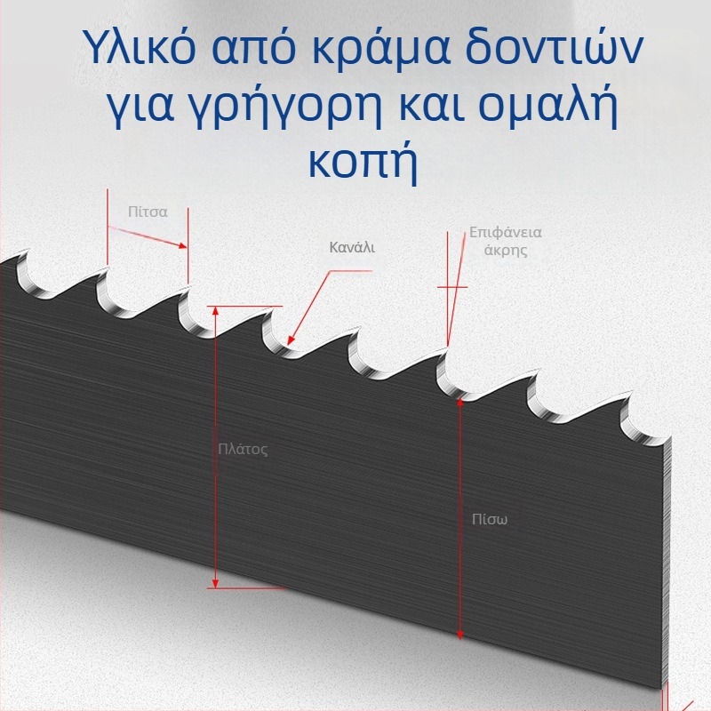 M42 βιομεταλλική λάμα ταινίας κοπής για μηχανές εργαλείων, μοντέλο 3505, κοπή 4115 ατσάλι και καλούπια ατσάλι
