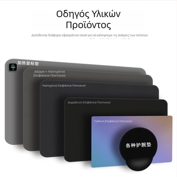Προσαρμόσιμη επιφάνεια για ποντίκι με λογότυπο, αντιολισθητική και ανθεκτική στη φθορά, υπερμεγέθη επιφάνεια γραφείου για γραφείο και παιχνίδια — διάφορα μεγέθη