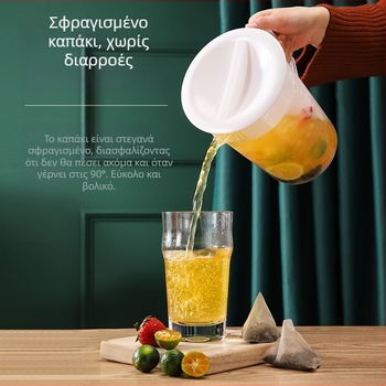 Πλαστικός μετρητικός κάδος τροφίμων, κατάλληλος για οικιακό ψήσιμο, παχυσμένος, με καπάκι, μεγάλης χωρητικότητας, με κλίμακα μέτρησης, για καταστήματα τσαγιού με γάλα