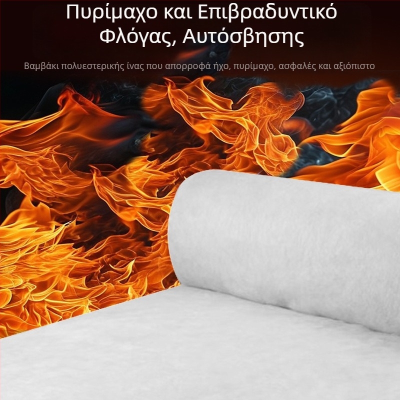 Ρολό φιλτ από υαλοβάμβακα για ηχομόνωση και θερμομόνωση, φιλικό προς το περιβάλλον, Α1 πυράντοχο, φυγοκεντρικό Huamei υαλοβάμβακα φιλτ