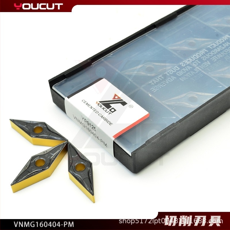 VNMG160404-PM κεραμιδικό ένθετο CNC για τόρνο, υψηλής θερμοκρασίας αντίσταση, πλήρεις προδιαγραφές