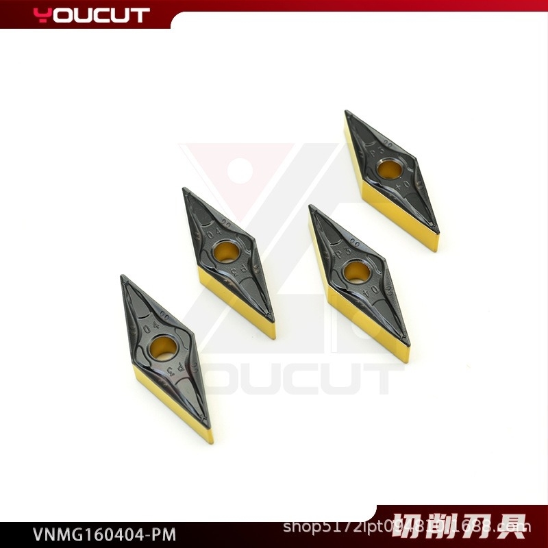 VNMG160404-PM κεραμιδικό ένθετο CNC για τόρνο, υψηλής θερμοκρασίας αντίσταση, πλήρεις προδιαγραφές
