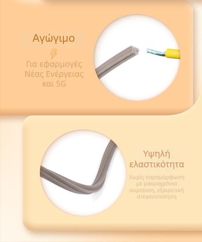 Προσαρμοσμένες λωρίδες σφράγισης σιλικόνης, δακτυλίδια σφράγισης από αφρό σιλικόνης, λαστιχένιες λωρίδες σφράγισης