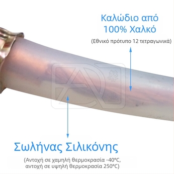 QQ150A TIG τόξου συγκόλλησης με σωληνάριο σιλικόνης, λαβή συγκόλλησης και καλώδιο ανθεκτικό σε υψηλές θερμοκρασίες, χαλκού πυρήνας 12 mm²
