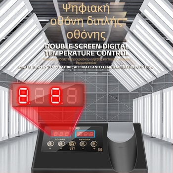 8586 Στάση συγκόλλησης με θερμό αέρα, 2-σε-1 για αποσυναρμολόγηση κινητών τηλεφώνων