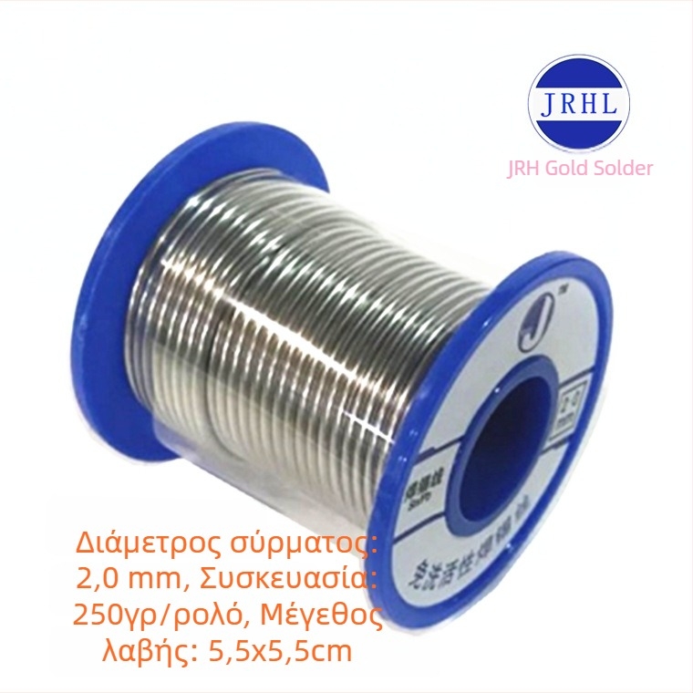 Συρμάκι συγκόλλησης Sn63Pb37, διάμετρος 0,5–2,0 mm, 863#, 500 g