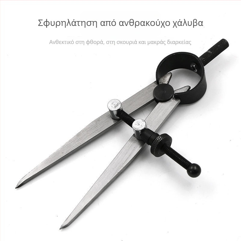 Μεταλλικός μετρητής απόστασης με γρήγορη ρύθμιση χάραξης γραμμής για δερμάτινες δημιουργίες και οδηγός άκρων
