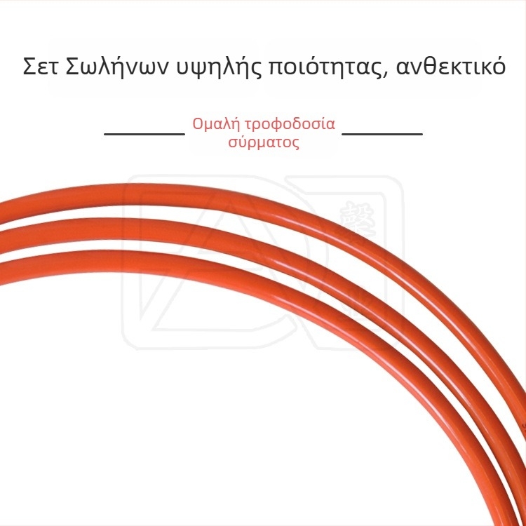 Χειροκίνητη συγκόλληση με λέιζερ: σωλήνας τροφοδοσίας συρμάτων για αλουμίνιο, γραφίτη, χάλυβα άνθρακα, σίδηρο και ανοξείδωτο χάλυβα — σωληνάκι 3 μ ή 5 μ