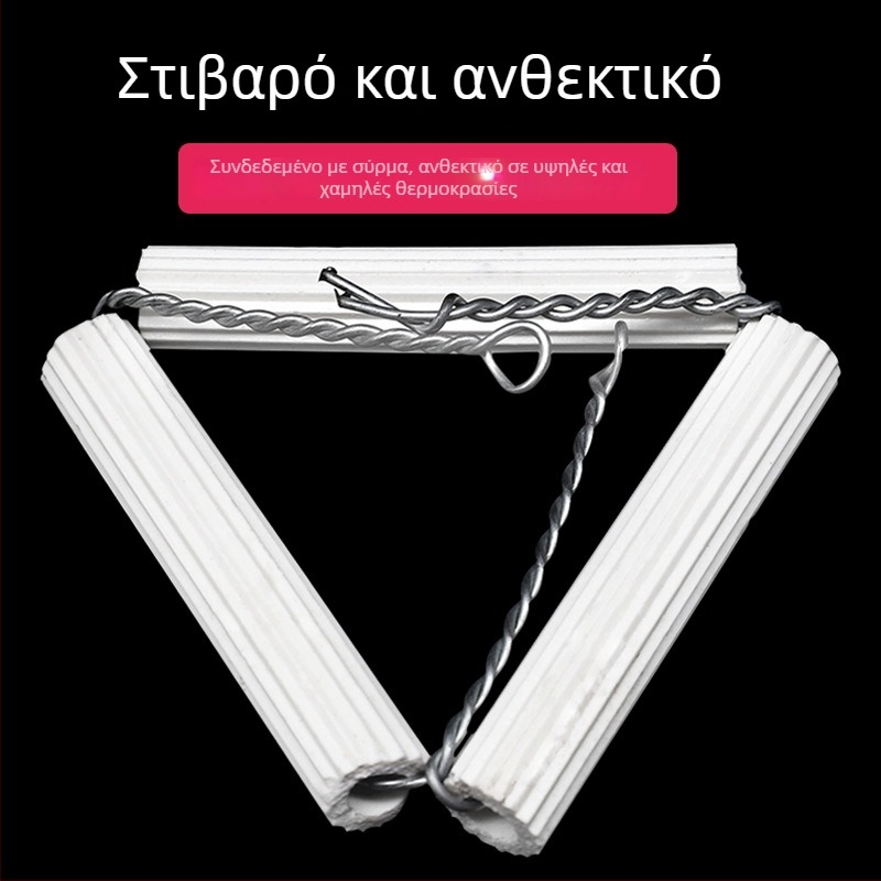 Τρίποδο κεραμικού πηλού με καπάκι, πυρίμαχο πορσελάνινο χωνευτήρι, λαβίδες χωνευτηρίου, 65–75 mm, εργαστηριακός εξοπλισμός