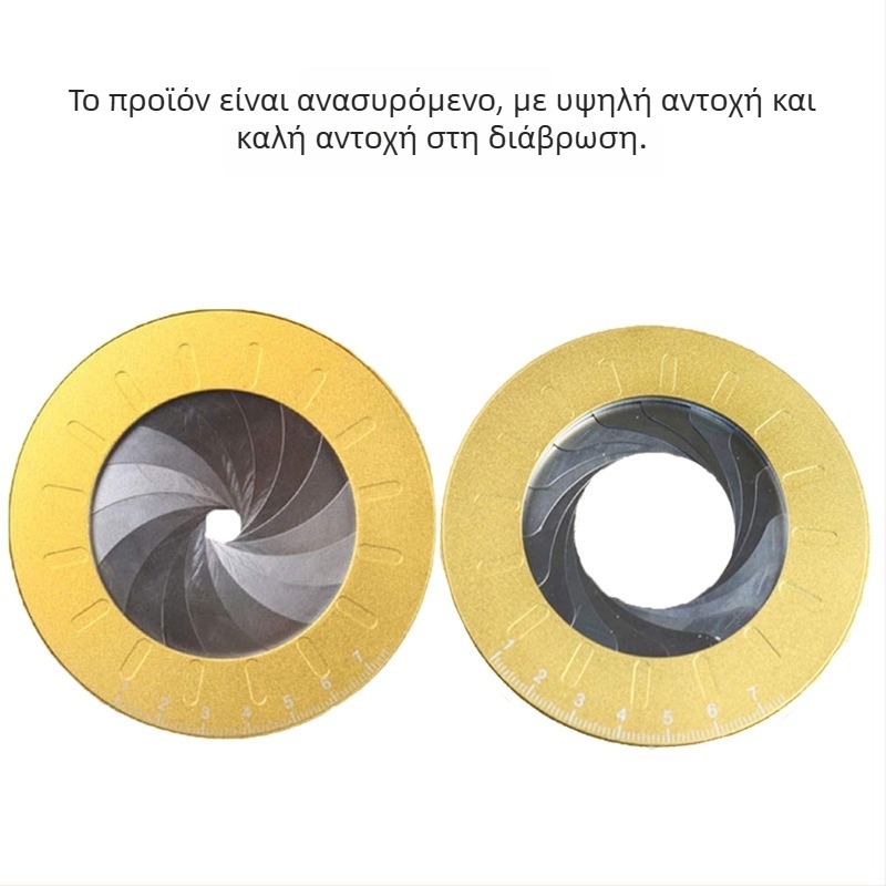 Ρυθμιζόμενο εργαλείο σχεδίασης κύκλου από ανοξείδωτο χάλυβα 304 – μέτρηση και σκίτσο, αξεσουάρ χάραξης