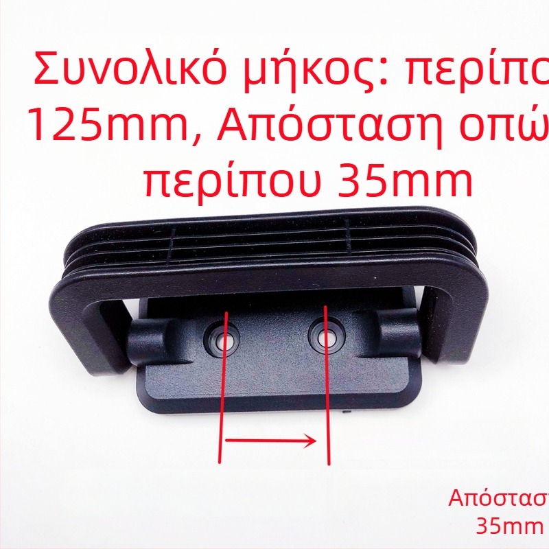 Μονάδα συγκόλλησης inverter DC με TIG και πλάσμα, πλαστικό αναδιπλούμενο χερούλι μεταφοράς