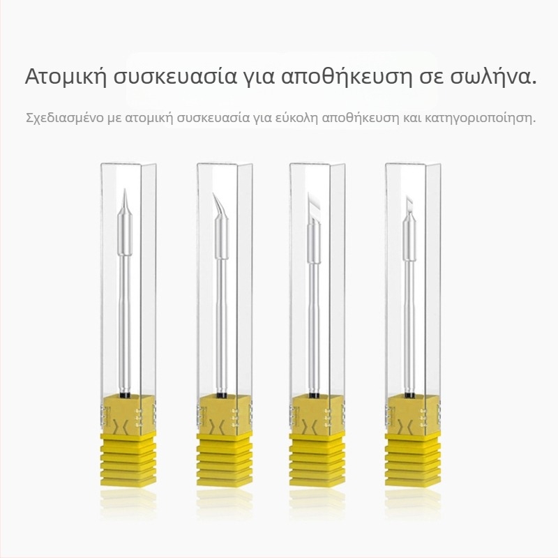 OSS Team Άκρη πιστονιύ συγκόλλησης C210/C115/C245, Γενικής χρήσης, Με ενσωματωμένο θερμαντικό πυρήνα