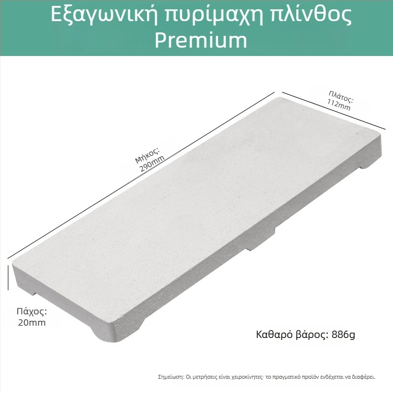 Πυριτικό τετράγωνο τούβλο με έξι πόδια, ανθεκτικό σε υψηλές θερμοκρασίες, για πλακέτα συγκόλλησης, επεξεργασία κοσμημάτων και εργαλεία επιχρύσωσης