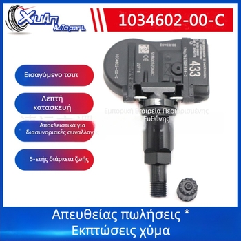 1034602-00-C Αισθητήρας TPMS παρακολούθησης πίεσης ελαστικών αυτοκινήτων