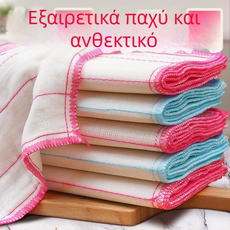 100% βαμβακερή πετσέτα κουζίνας, ανθεκτική στο λίπος, εύκολο καθάρισμα, απορροφητική, κατάλληλη για σκεύη και μπολ