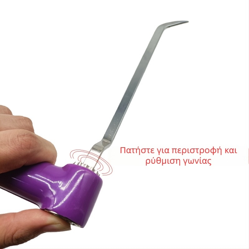 Εργαλείο διόρθωσης βαθουλωμάτων αυτοκινήτου με περιστρεφόμενο γάντζο – μοχλός απόσπασης για πάνελ σώματος και πόρτας, χωρίς λαμαρίνα