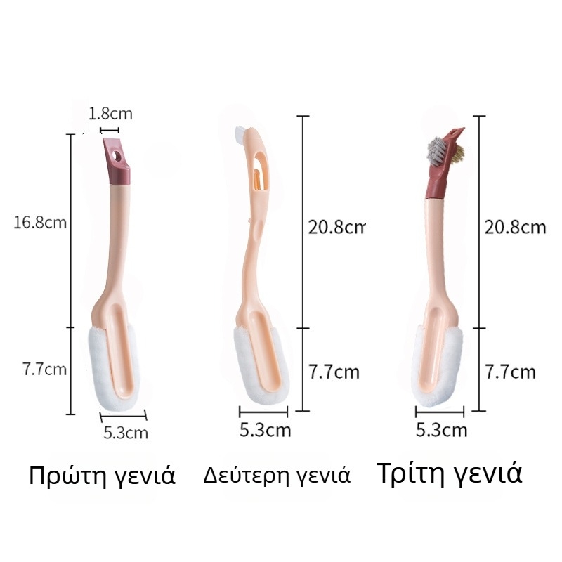 Απαλή βούρτσα παπουτσιών με μακριά λαβή – ήπιο καθάρισμα παπουτσιών και ρούχων