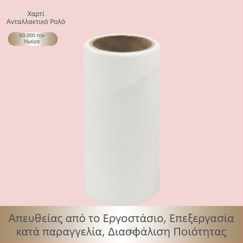 Ανταλλακτικός πυρήνας από χαρτόνι για ρολό απομάκρυνσης τρίχων κατοικίδιων – ρολό κόλλας με φύλλα σκισίματος