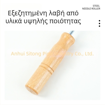 16 mm μεταλλικός σπειροειδής ρολός για εξάλειψη φυσαλίδων, χειροκίνητη στρώση υαλοβάμβακα σε ρητίνη