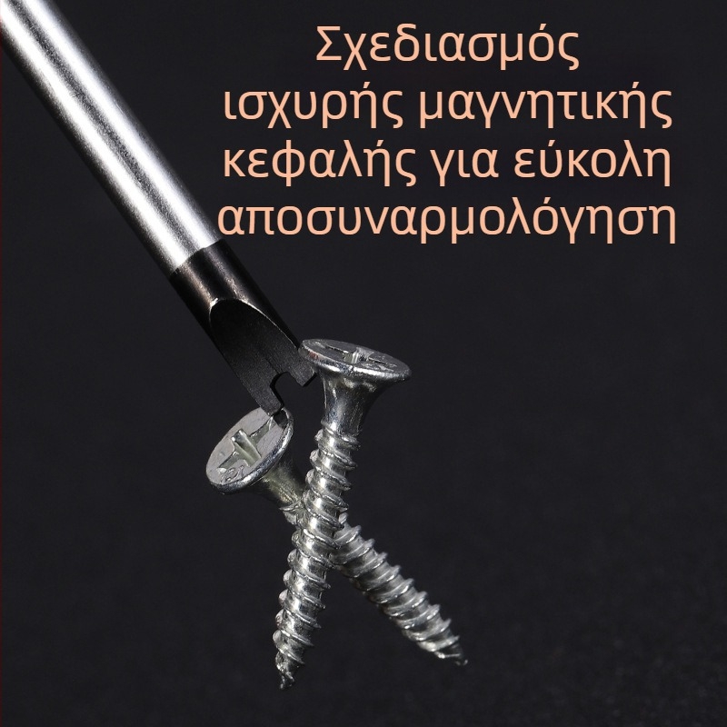 Regg μονωμένο μαγνητικό σετ κατσαβιδιών με πολλαπλές κεφαλές: αστέρι, άνθος δαμάσκηνου, ρυζοειδές, Y-σχήματος, U-σχήματος και τριγωνικές κεφαλές; PH0, 1–8 mm; επίπεδη τρίγωνο 2.0; 30 τεμάχια ανά κουτί