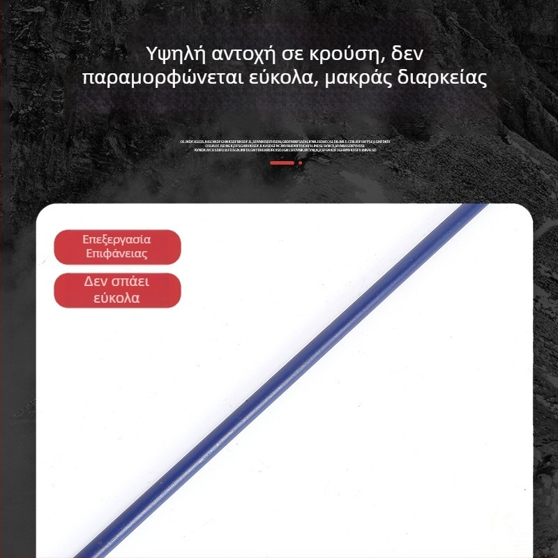 Railway claw crowbar nail puller, εξάγωνο pry bar για ξυλουργική και βιομηχανική χρήση, μήκος 1,5 m, μπλε, άκρες στρογγυλό και επίπεδο