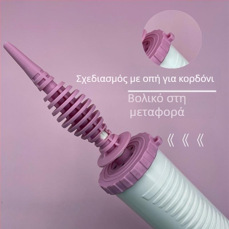 Χειροκίνητη αντλία φουσκώματος μπαλονιών με μακρύ ακροφύσιο – Μεγάλη αντλία διπλής κατεύθυνσης