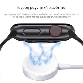 Ασύρματος μαγνητικός φορτιστής iWatch — επιτραπέζιος, συμπαγής και φορητός γρήγορης φόρτισης (5W)