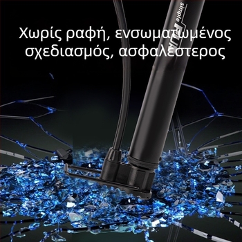 Angnet αντλία αέρα για ηλεκτρικά οχήματα και ποδήλατα, αντλία υψηλής πίεσης με παχύ σωλήνα χάλυβα, μπάσκετ, μπαλόνια και ποδόσφαιρο