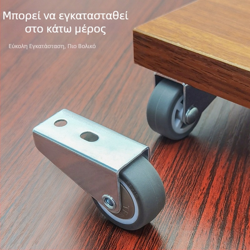 Ρολός συρόμενης πόρτας – αντι-σαγκ κάτω ρόδα, αθόρυβος φορέας φόρτου για έπιπλα, κατευθυνόμενη ρόδα
