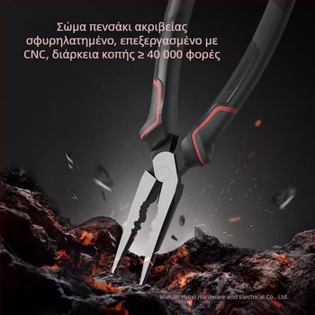 Deli επαγγελματικού επιπέδου πένσες με αιχμηρή μύτη, μονωμένες, γερμανικού στυλ, DL0103